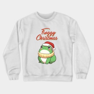 Froggy Christmas Frog Crewneck Sweatshirt